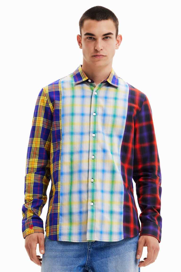 Desigual Long-sleeve plaid Gömlek Erkek | 361924-EMX