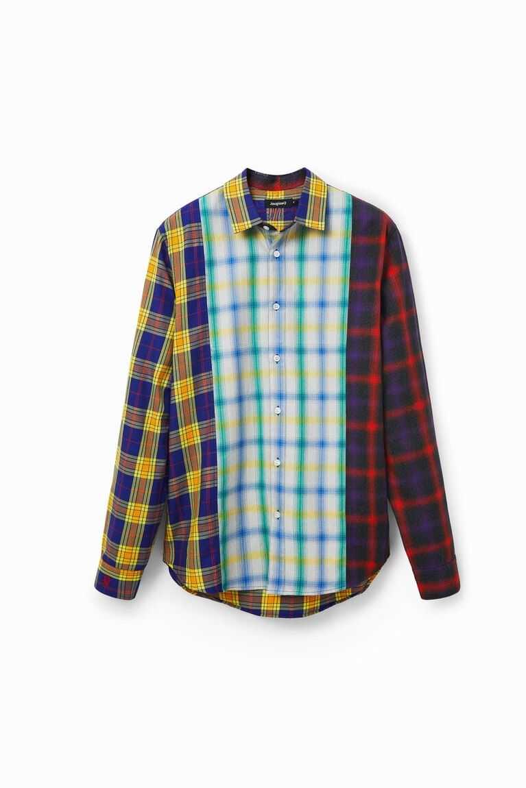 Desigual Long-sleeve plaid Gömlek Erkek | 361924-EMX