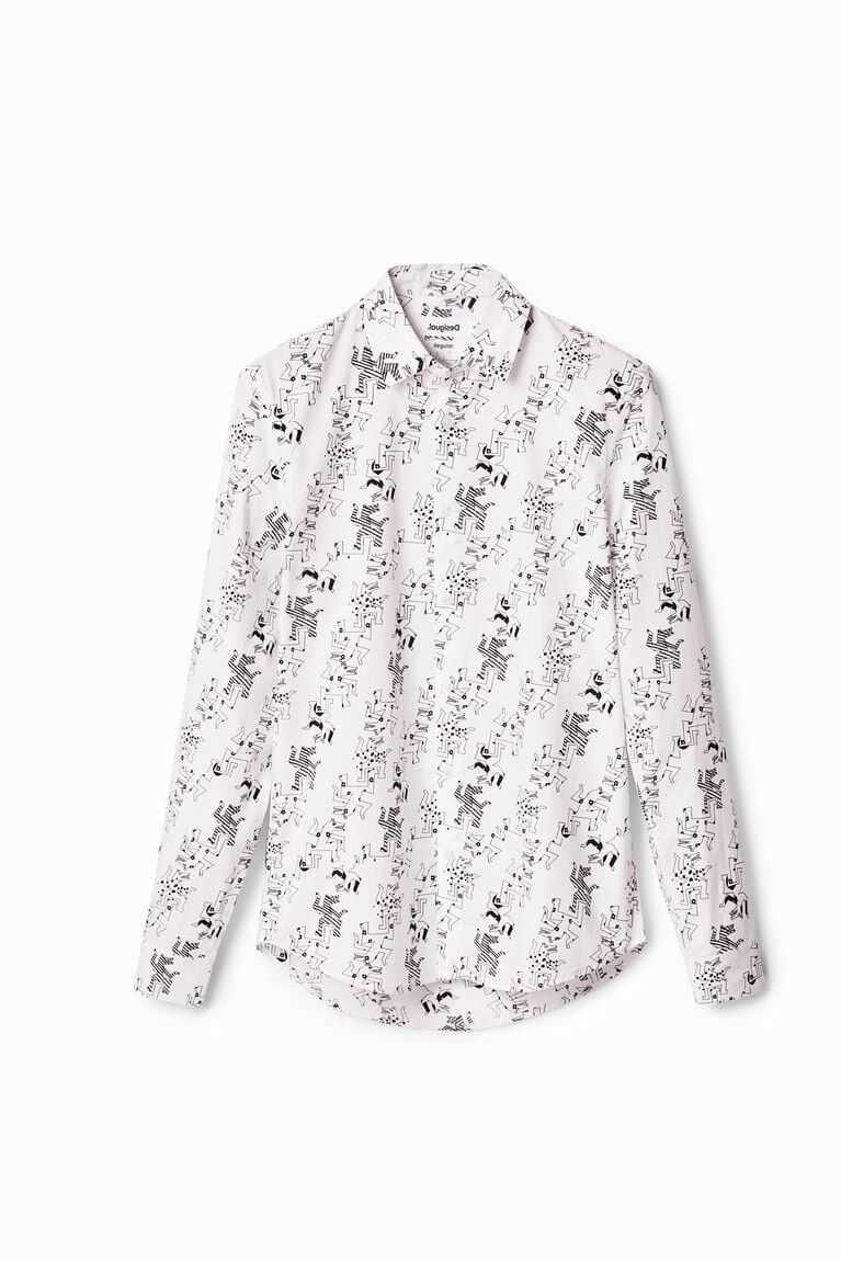 Desigual Long-sleeve wolf Gömlek Erkek | 408759-PAG