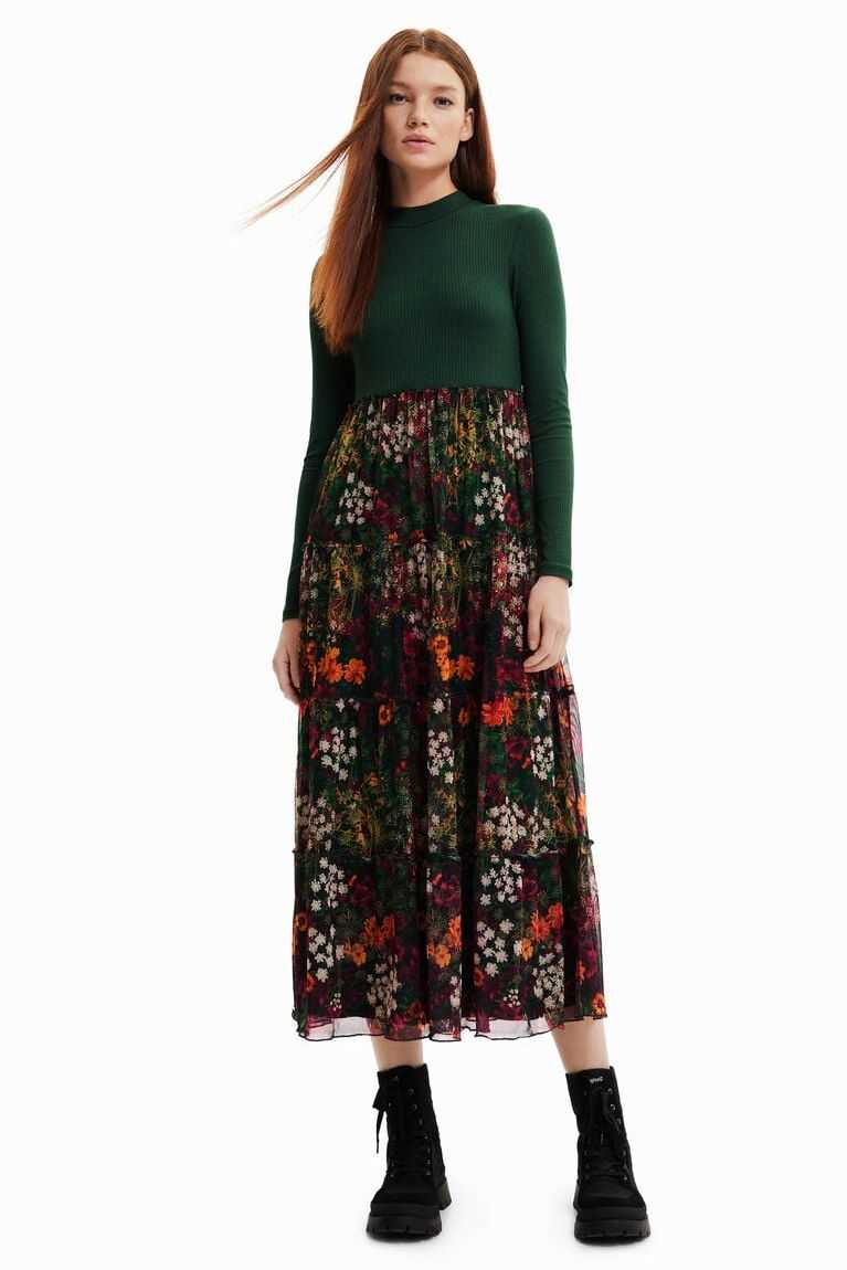 Desigual Long with tulle skirt Tulum Kadın | 247059-TEH