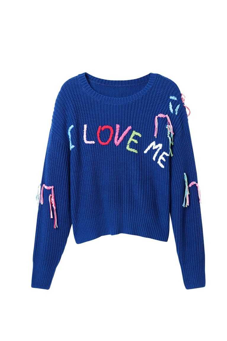 Desigual Love me pullover Kazak Kadın | 410927-TUZ