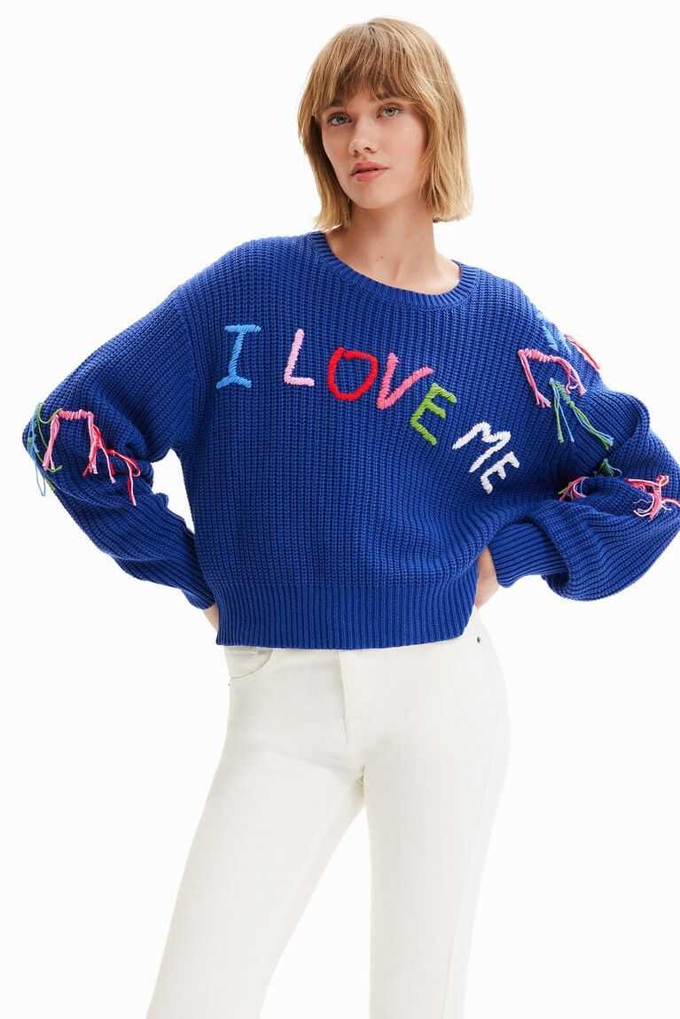 Desigual Love me pullover Kazak Kadın | 410927-TUZ