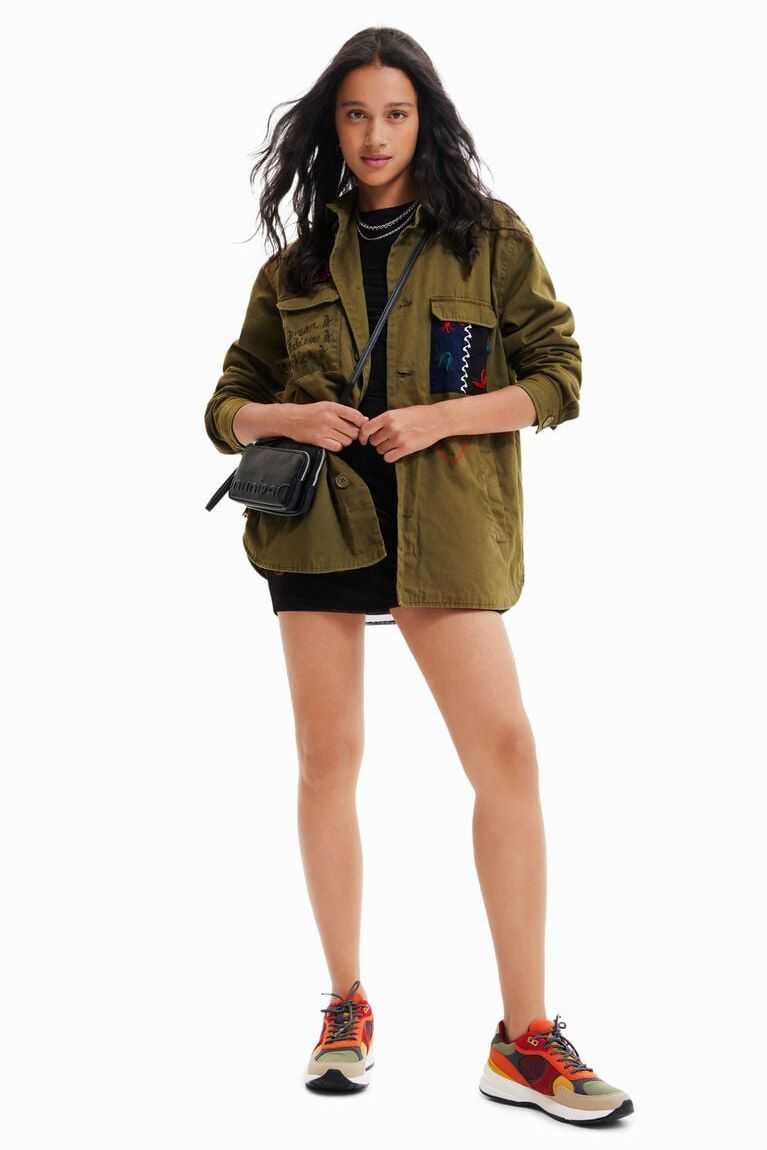 Desigual M. Christian Lacroix military parka Ceket Kadın | 593861-BUP