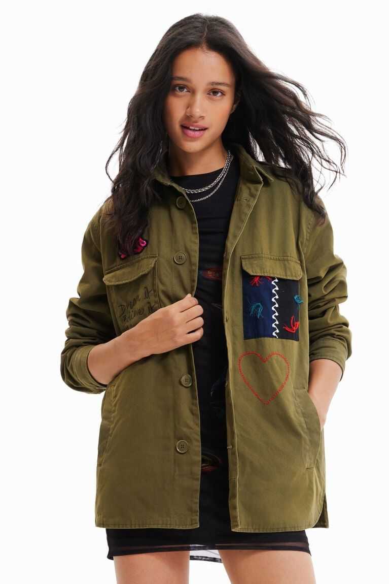 Desigual M. Christian Lacroix military parka Ceket Kadın | 593861-BUP