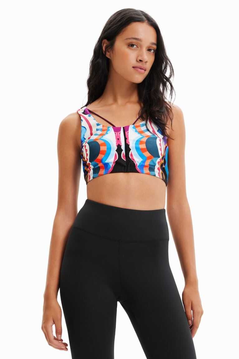 Desigual M.Christian Lacroix sport top Tişörtü Kadın | 409318-WIU