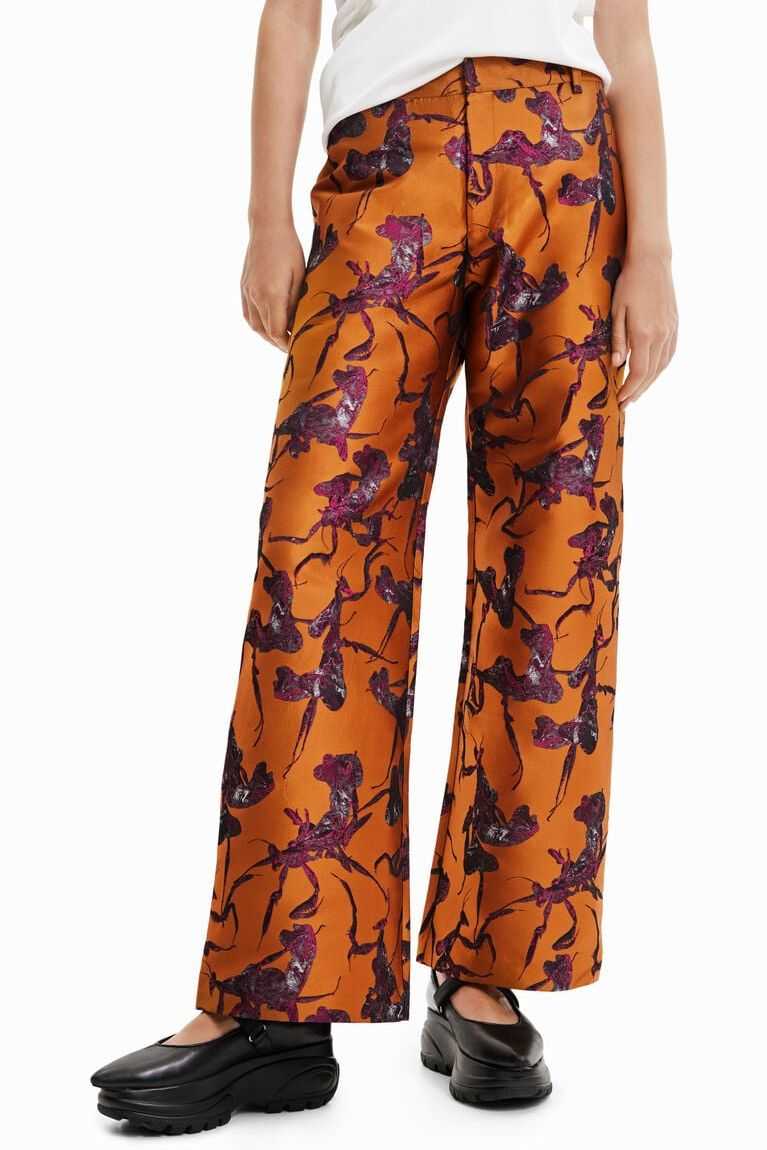 Desigual Maitrepierre jacquard culottes Tayt Kadın | 539241-ROY