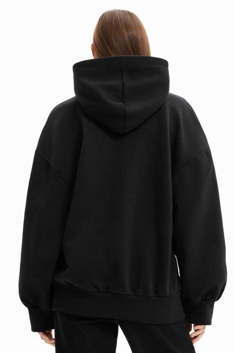 Desigual Maitrepierre knot hooded Tişörtü Kadın | 138765-CVE