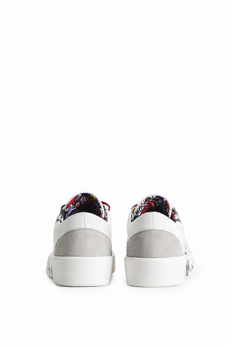 Desigual Mickey Mouse sneakers Triko Kadın | 987643-AVK