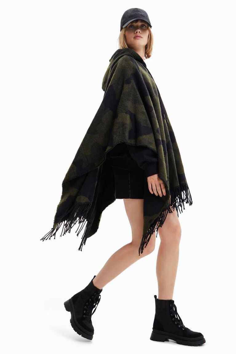 Desigual Military poncho Ceket Kadın | 183675-ZIE