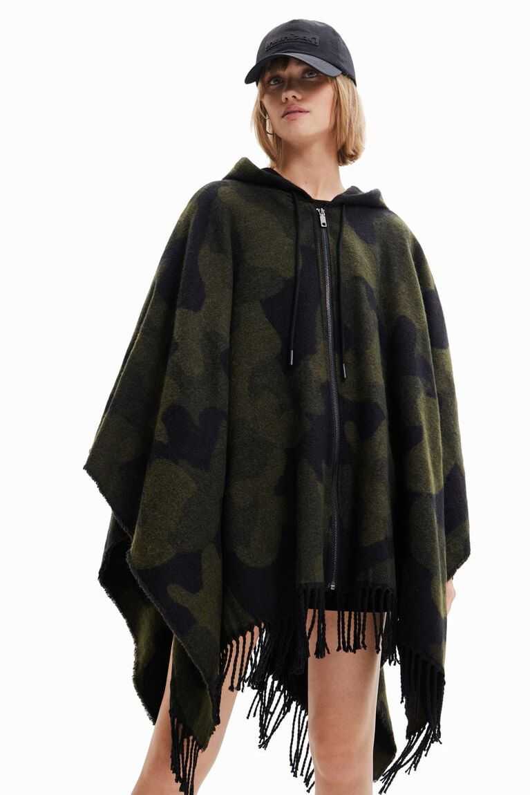 Desigual Military poncho Ceket Kadın | 183675-ZIE