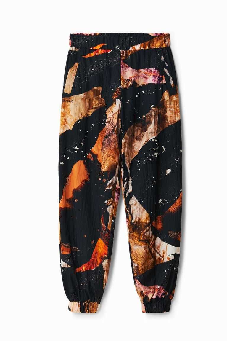 Desigual Mineral-effect print joggers Tişörtü Kadın | 095168-MFQ