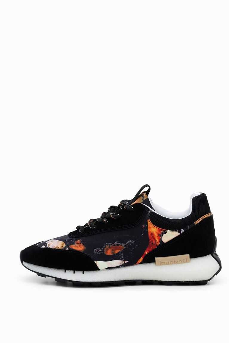 Desigual Mineral print running sneakers Tişörtü Kadın | 926514-QIB