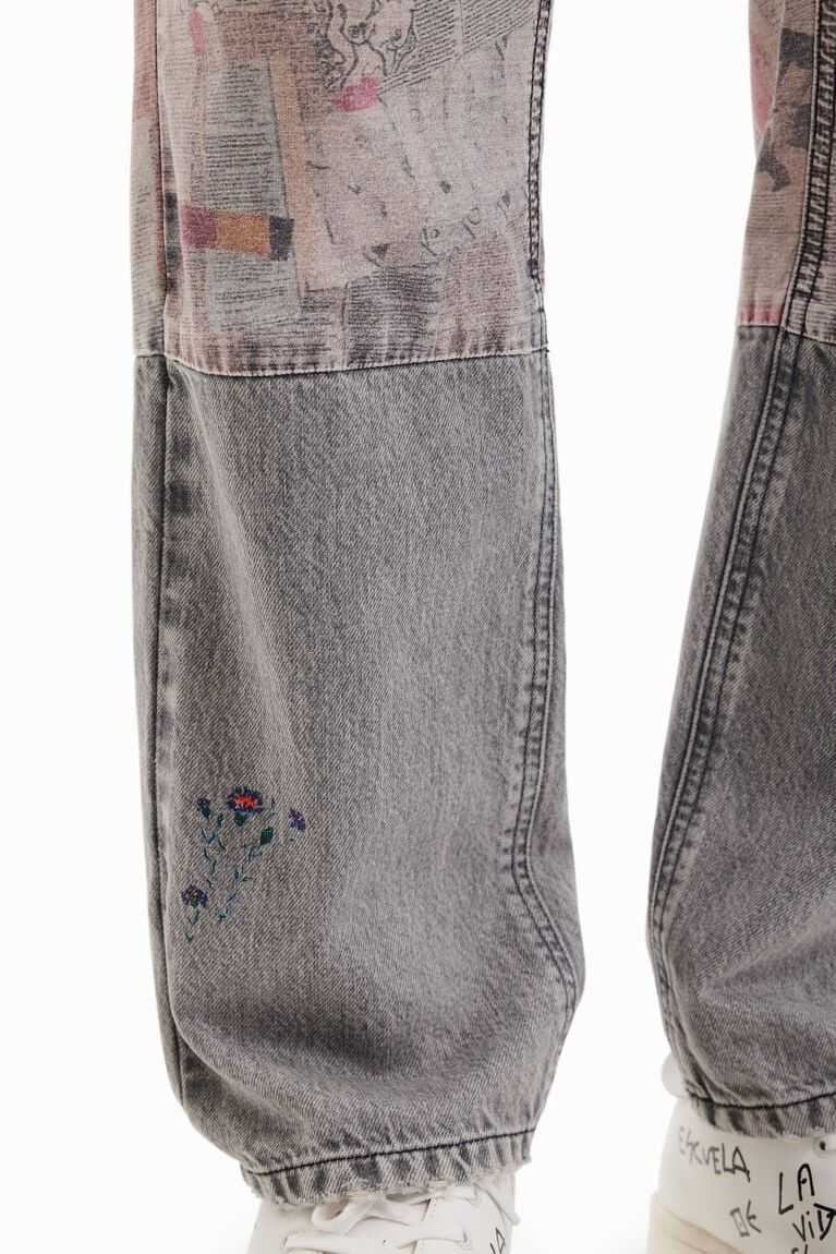 Desigual Newspaper comfort jeans Pantolon Erkek | 827095-YEC