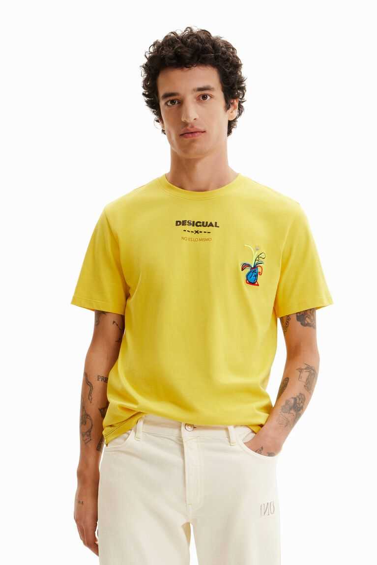 Desigual No es lo mismo short-sleeve Polo Gömlek Erkek | 265479-XIC