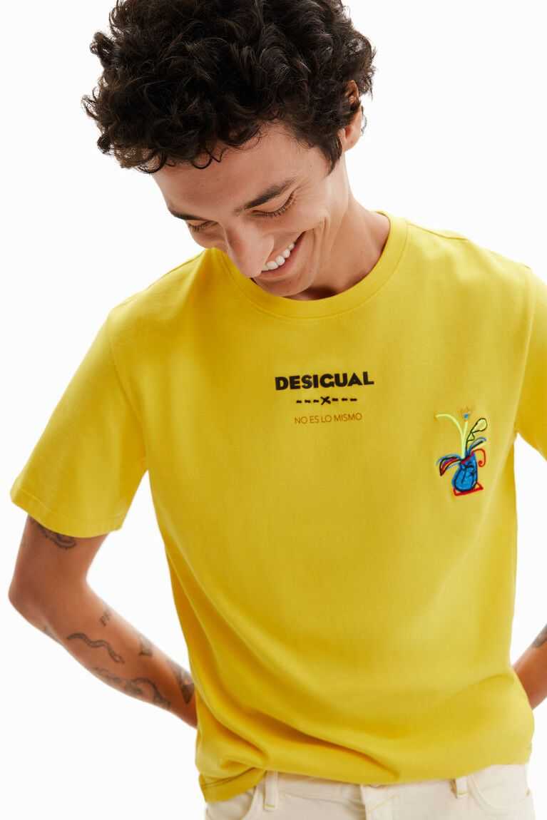 Desigual No es lo mismo short-sleeve Polo Gömlek Erkek | 265479-XIC