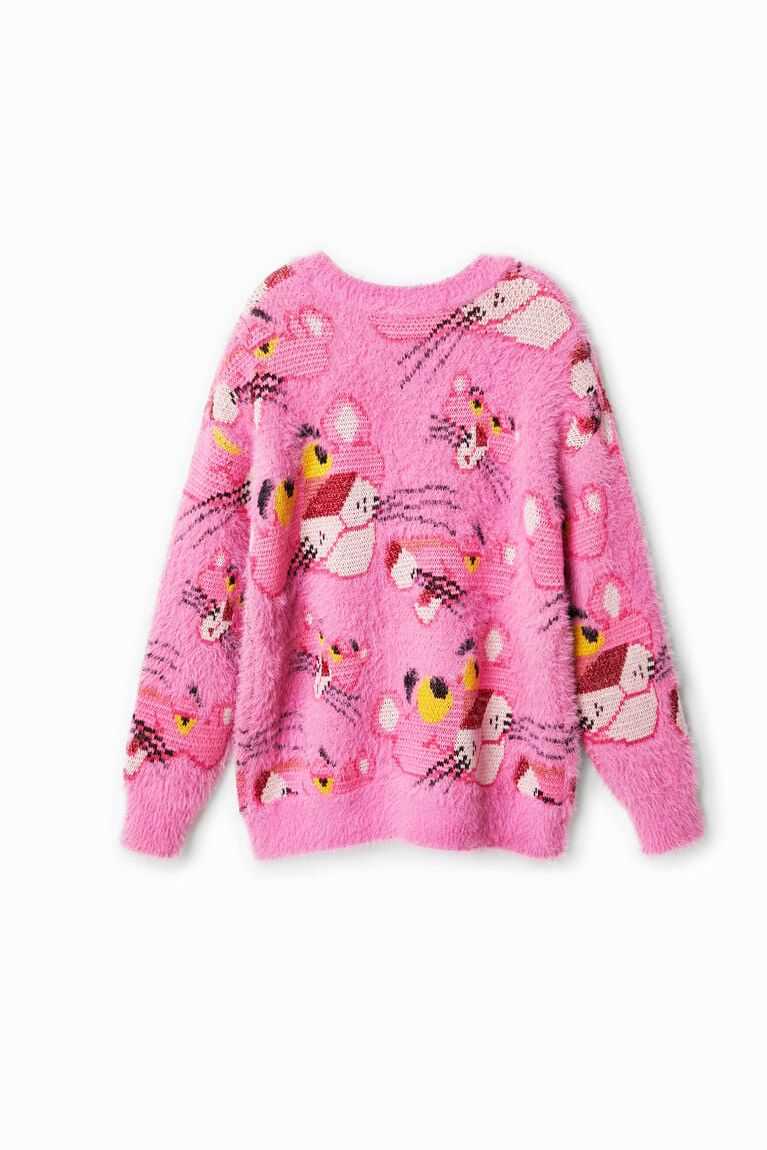 Desigual Oversize Pink Panther jumper Tişörtü Kiz Çocuk | 629570-LZY