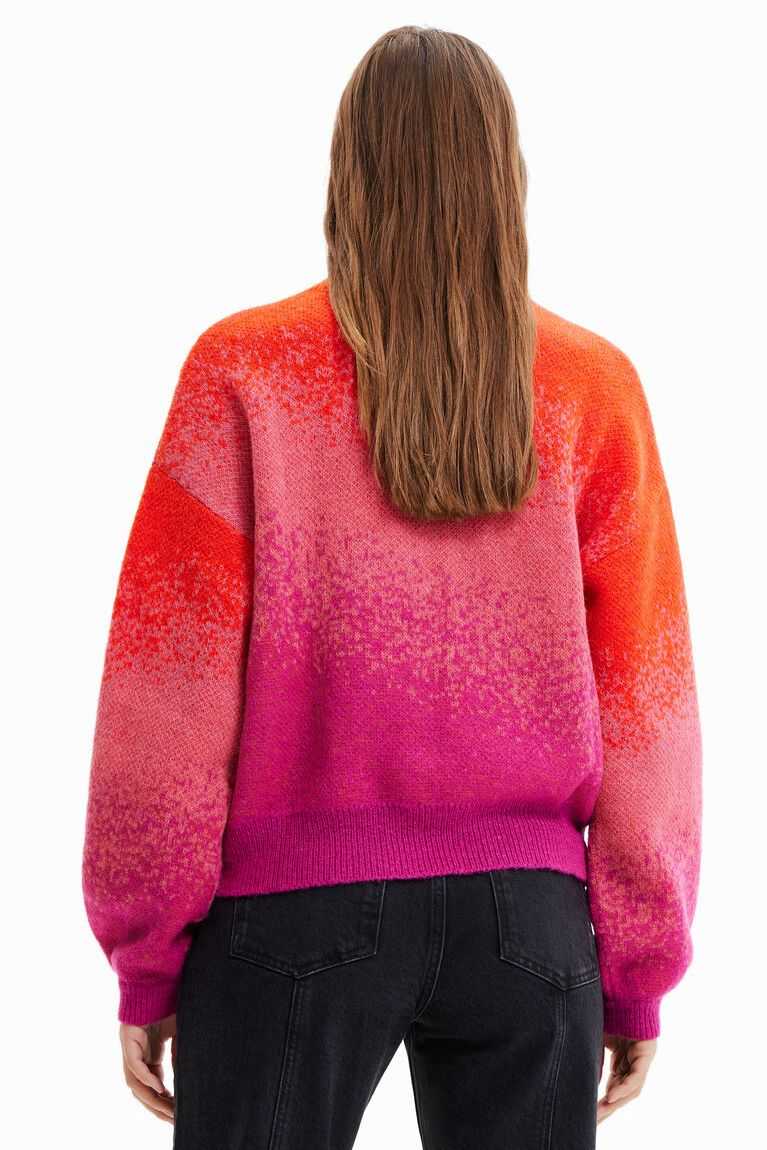 Desigual Oversize gradient pullover Kazak Kadın | 087615-MEB