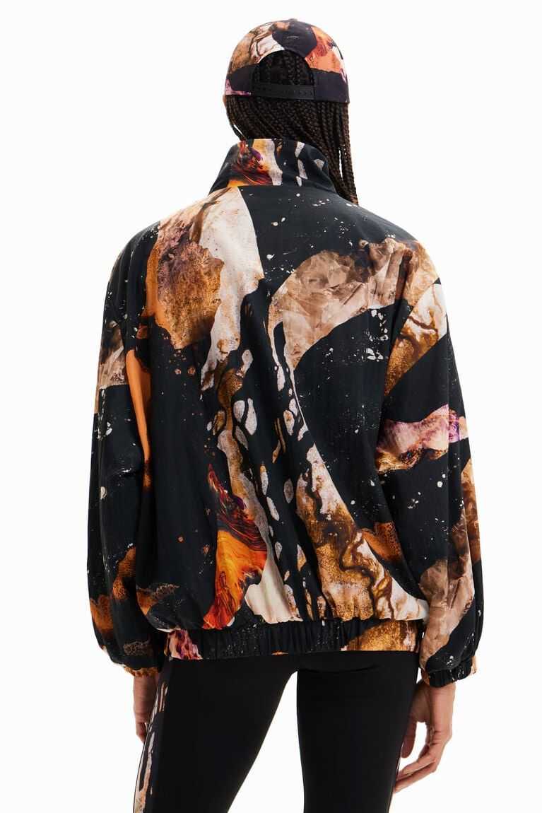 Desigual Oversize sport jacket Tişörtü Kadın | 805693-FHZ