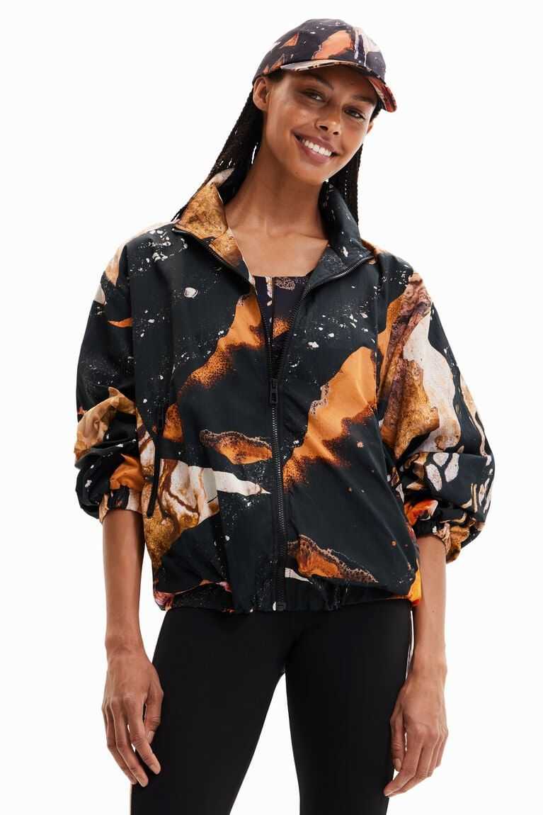 Desigual Oversize sport jacket Tişörtü Kadın | 805693-FHZ