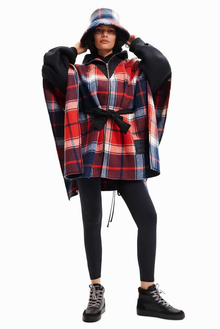 Desigual Patchwork plaid Pançolar Kadın | 517048-NWI