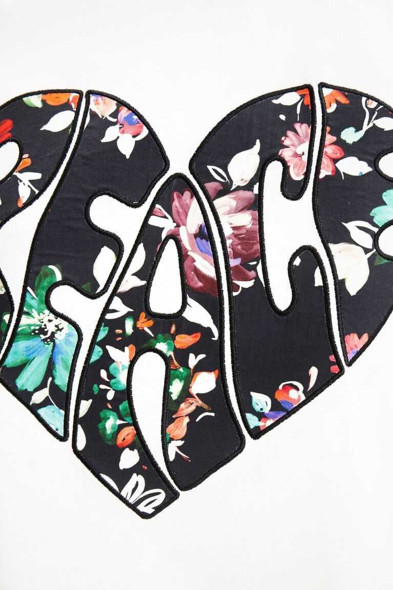 Desigual Peace heart Tişört Kadın | 690178-MHP