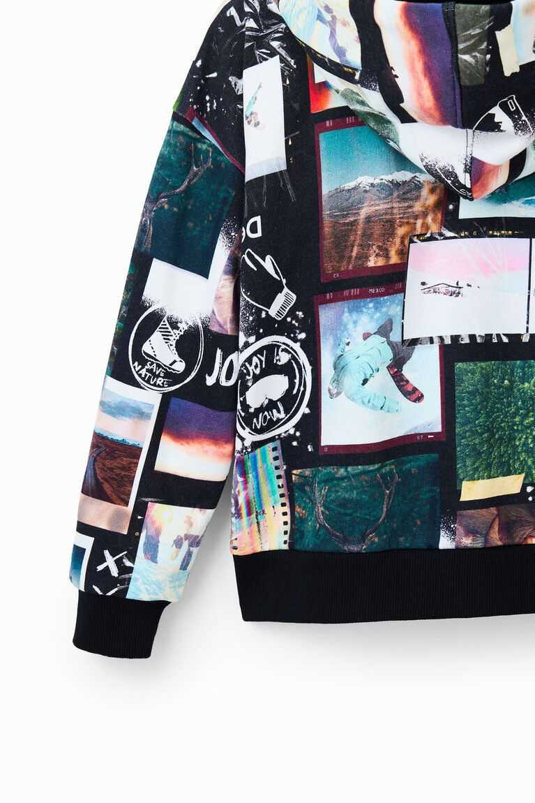 Desigual Photo collage hoodie Tişörtü Erkek Çocuk | 530746-ZQS