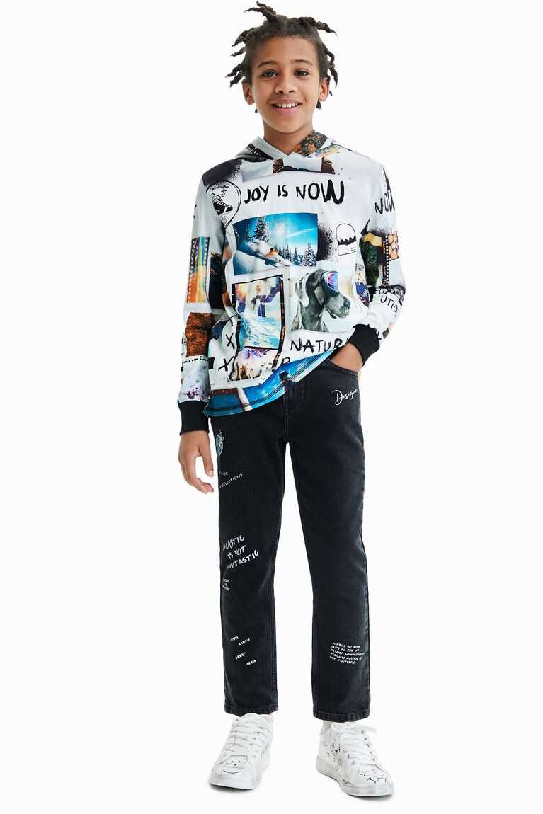 Desigual Photographic print Tişört Erkek Çocuk | 632074-QRW