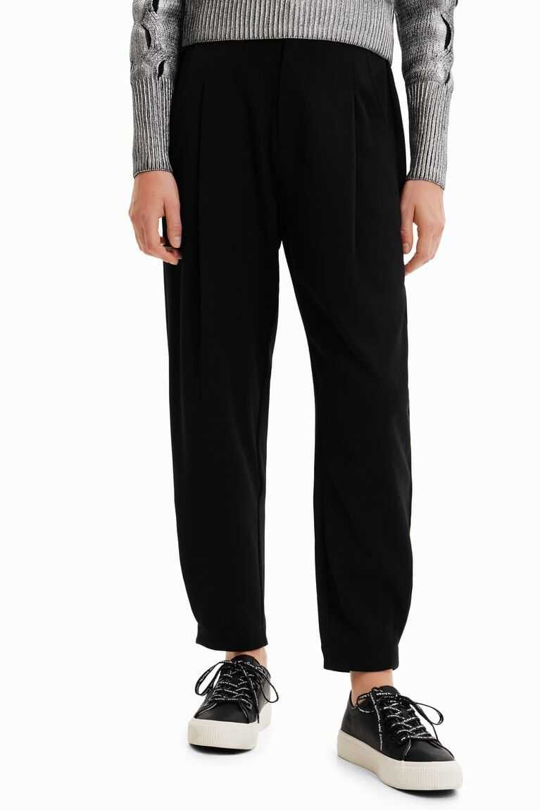 Desigual Pileli trousers Tayt Kadın | 283479-ZAG