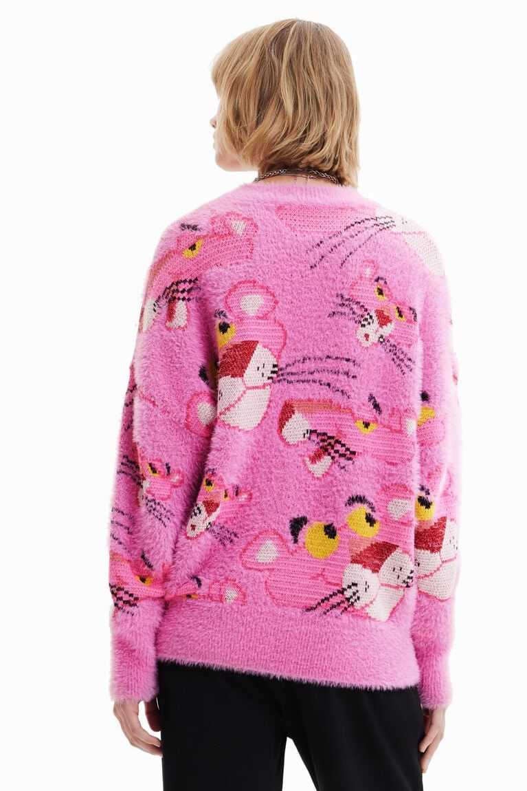 Desigual Pink Panther jumper Kazak Kadın | 795413-QAD