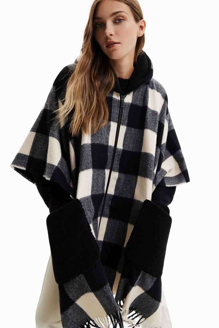 Desigual Plaid and fur Pançolar Kadın | 764201-YMV