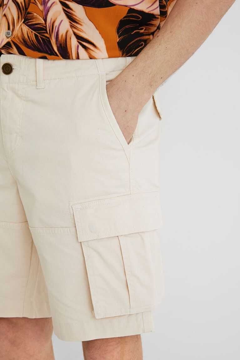 Desigual Plain cargo Bermudas Pantolon Erkek | 578013-RNG