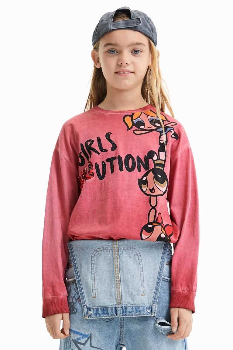 Desigual Powerpuff Girls Tişört Kiz Çocuk | 735140-UMK