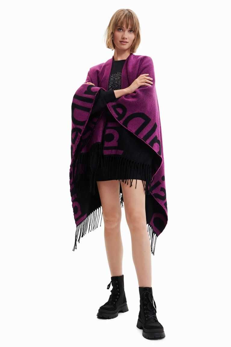 Desigual Reversible poncho Ceket Kadın | 172869-BQO