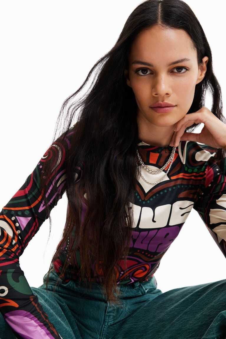 Desigual Save Nature Tişört Kadın | 617804-ZSR