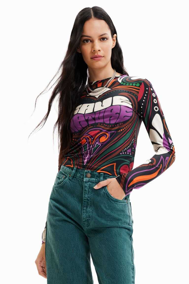 Desigual Save Nature Tişört Kadın | 617804-ZSR