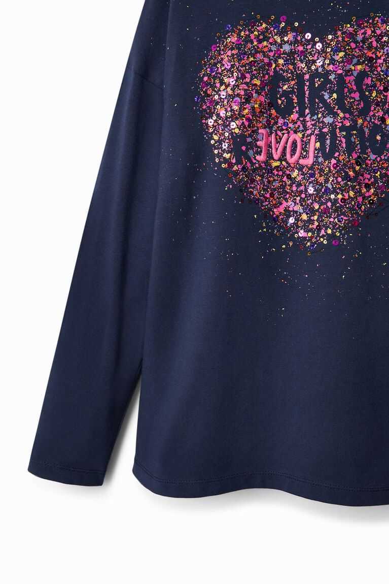 Desigual Sequin splatter Tişört Kiz Çocuk | 420756-HRJ