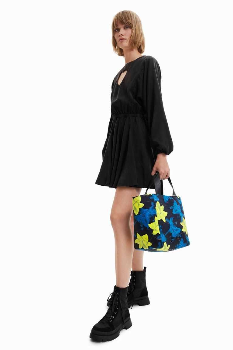 Desigual Small painted shopper Çanta Kadın | 704359-OFI