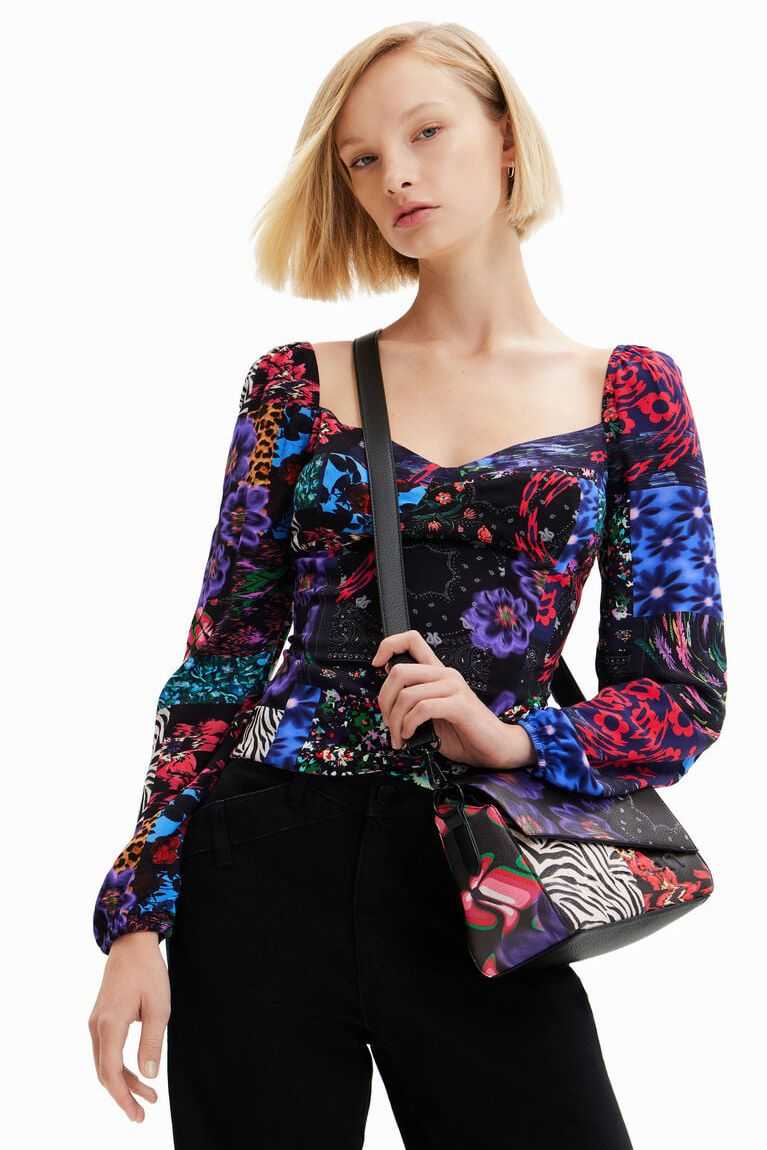 Desigual Small patchwork Çanta Kadın | 417823-YOV