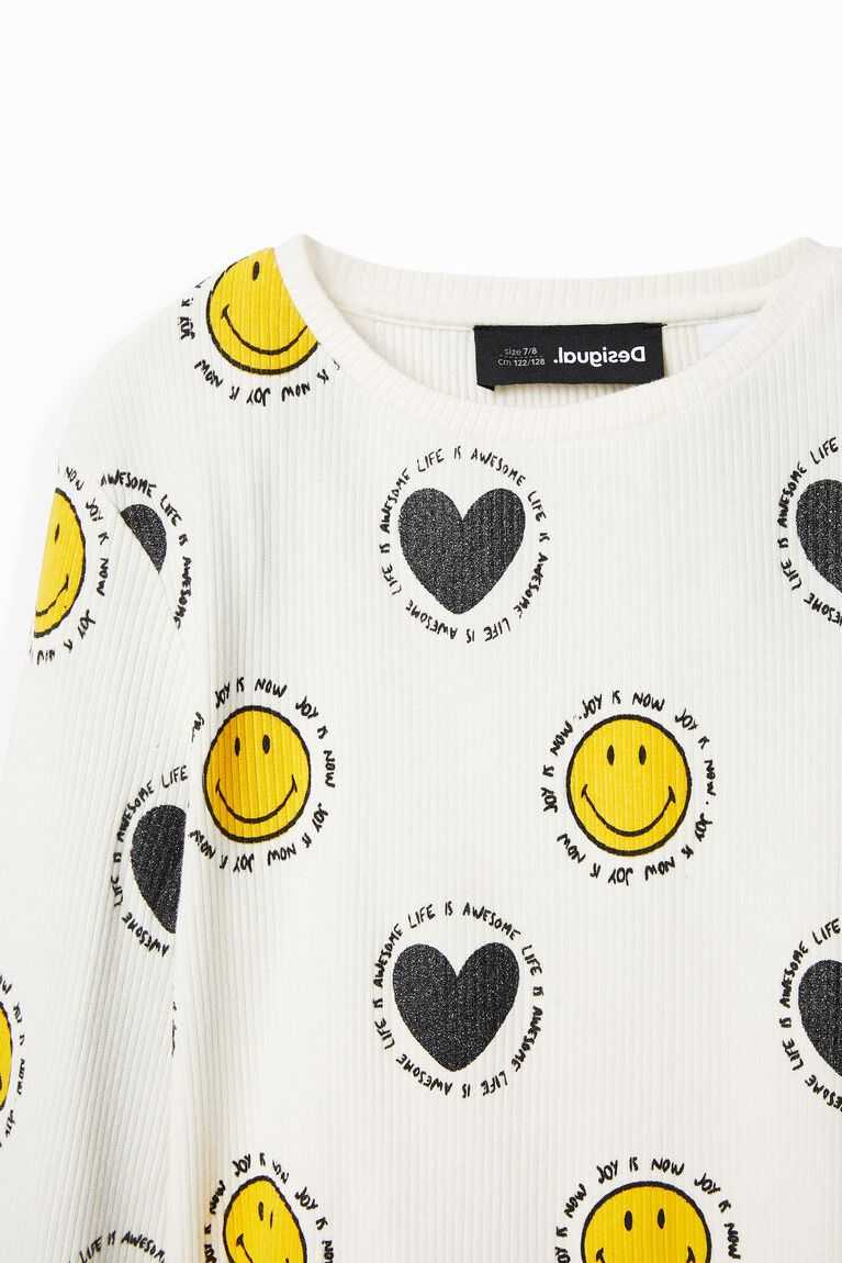 Desigual Smiley and hearts Tişört Kiz Çocuk | 567309-TFC