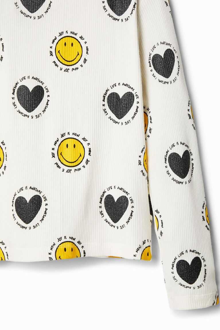 Desigual Smiley and hearts Tişört Kiz Çocuk | 567309-TFC