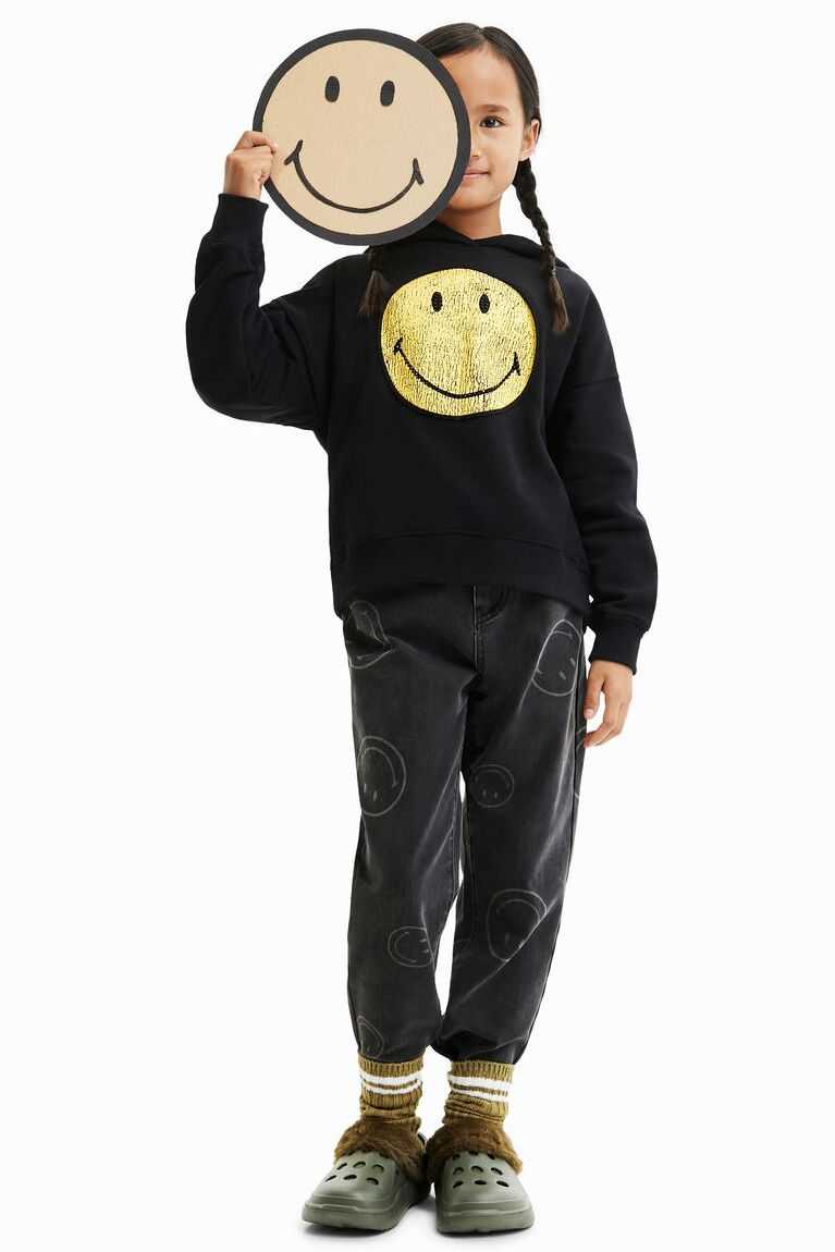 Desigual Smiley hoodie Tişörtü Erkek Çocuk | 523607-ZOR