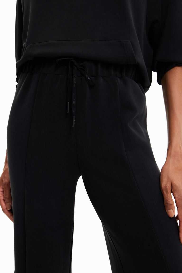 Desigual Soft-touch culotte trousers Tişörtü Kadın | 762549-JCP