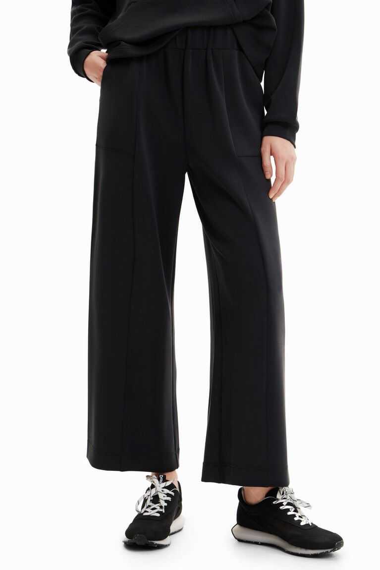 Desigual Soft-touch wide-leg trousers Tayt Kadın | 476159-AVZ