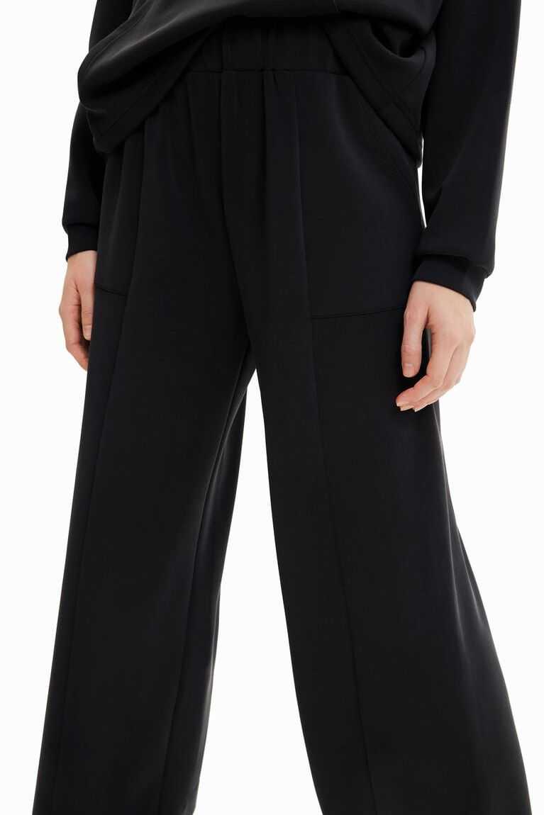 Desigual Soft-touch wide-leg trousers Tayt Kadın | 476159-AVZ