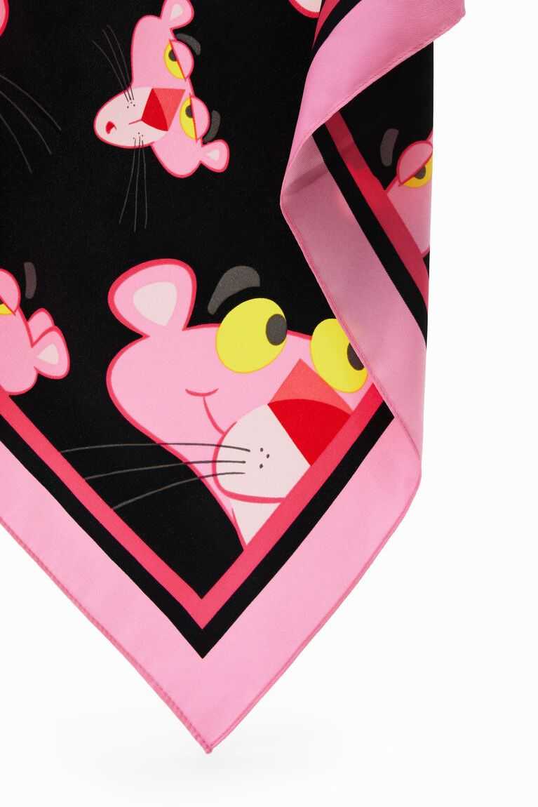 Desigual Square Pink Panther foulard Fular Kadın | 108274-MAY