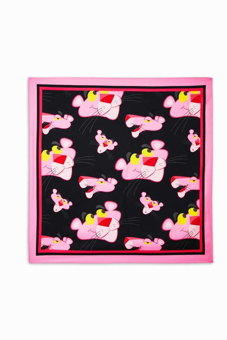 Desigual Square Pink Panther foulard Fular Kadın | 108274-MAY