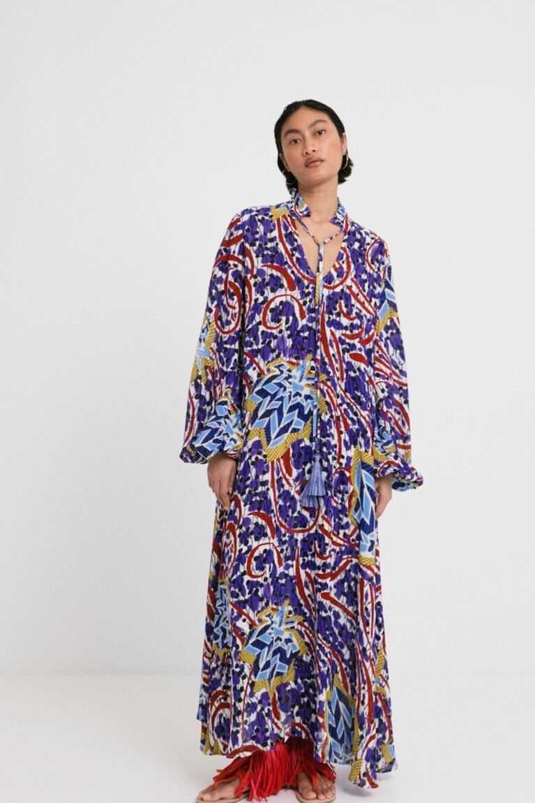 Desigual Stella Jean long kaftan Tulum Kadın | 586921-CNU