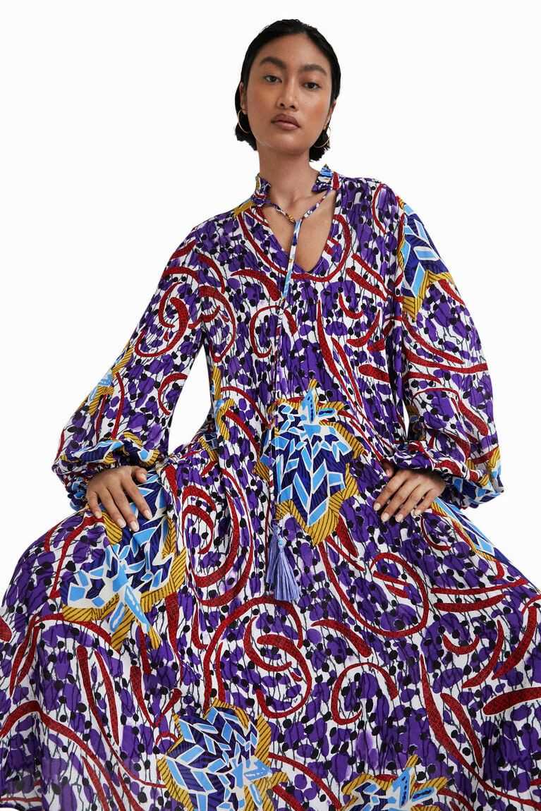 Desigual Stella Jean long kaftan Tulum Kadın | 586921-CNU