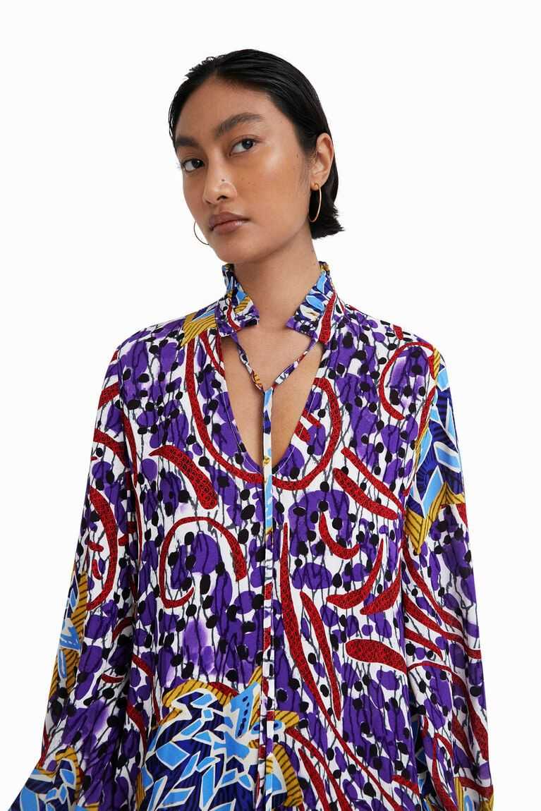 Desigual Stella Jean long kaftan Tulum Kadın | 586921-CNU