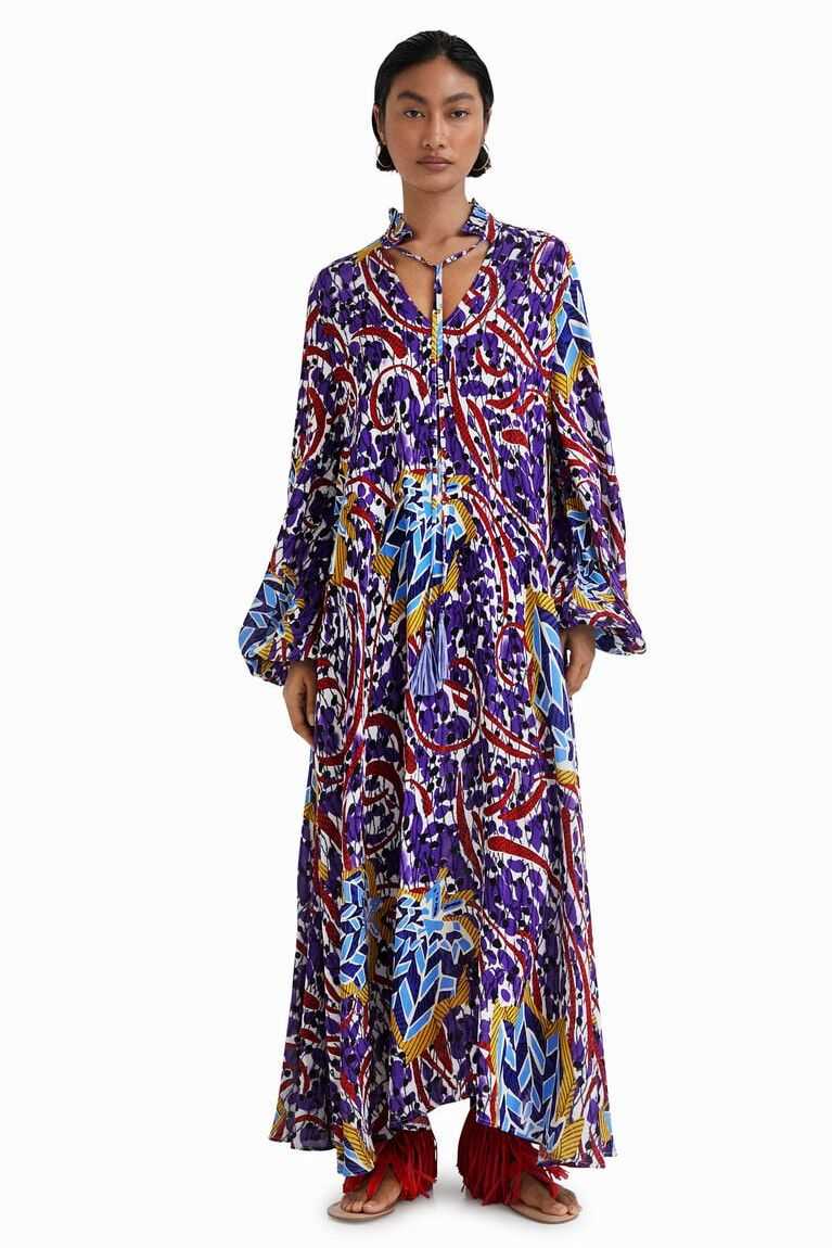 Desigual Stella Jean long kaftan Tulum Kadın | 586921-CNU